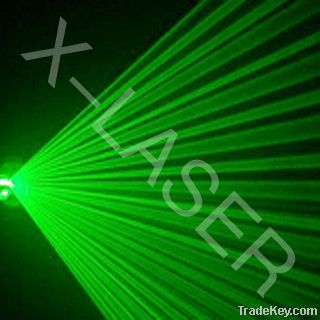 3000mw single green beam anmiation laser light