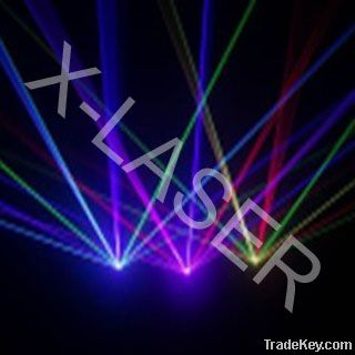 8W RGB full color Animation laser light