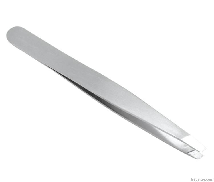 Tweezer Stainless Steel Professional Slant