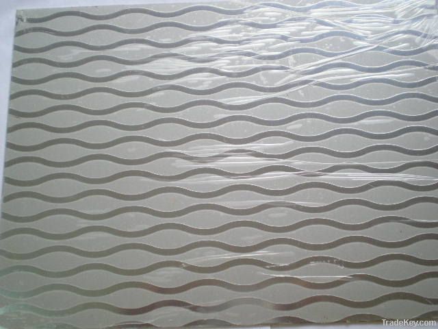 pattern etched stainless steel sheet