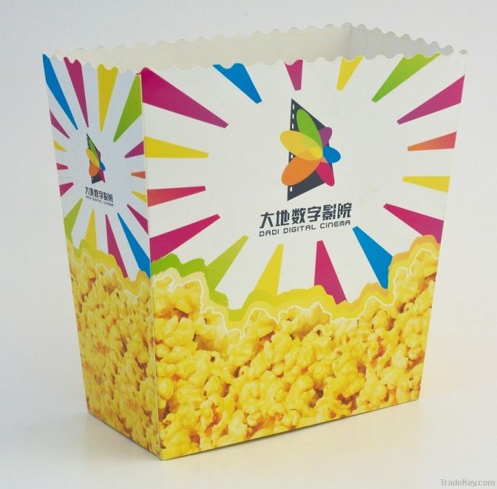 K120 fold popcorn paper box