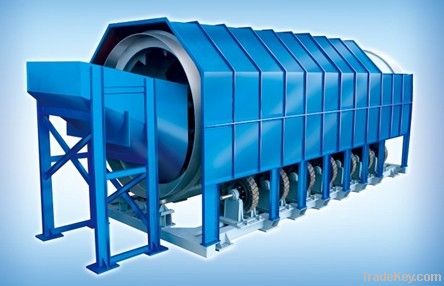 Waste paper recycling machine