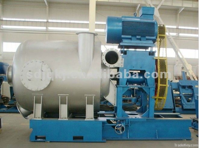 Waste paper recycling machine