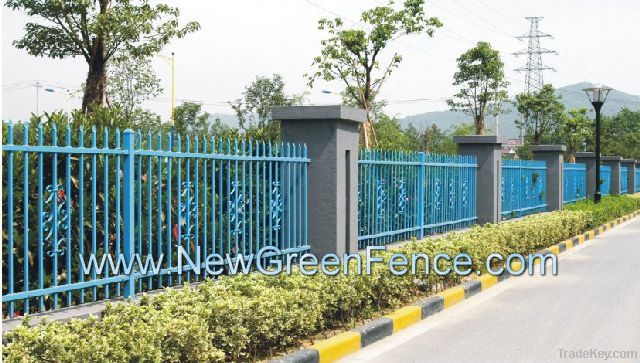 galvanized steel fence , profile & post