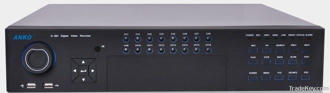 Full D1 Real-Time Recording 16CH DVR (AK-9626VD)