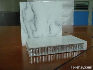 Aluminum Honeycomb Panel with Natural Marble