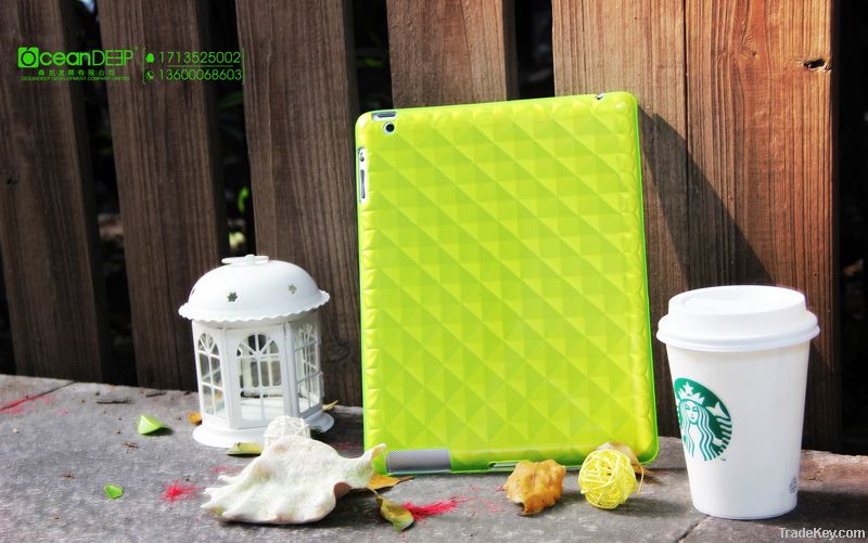 Hard cover for iPad 3 for new ipad tablet accessories