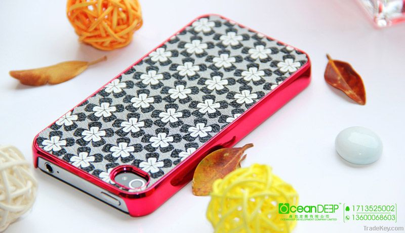 coating leather covers for Iphone4/4s