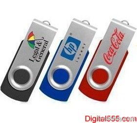 Swivel rotary USB Pen Drive, USB Key, USB Flash Drive