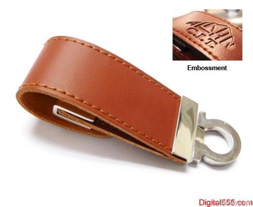 leather USB flash drive , leather pen drive , leather USB flash disk