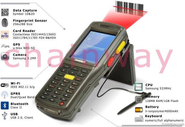 Biometrics Handheld fingerprint terminal