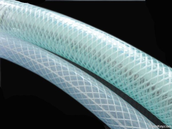 Flexible PVC fiber fabric braided soft hose