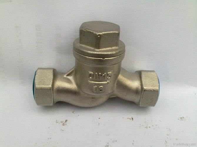 Stainless Steel Female Threaded Swing/Lift/vertical Lift Check Valve