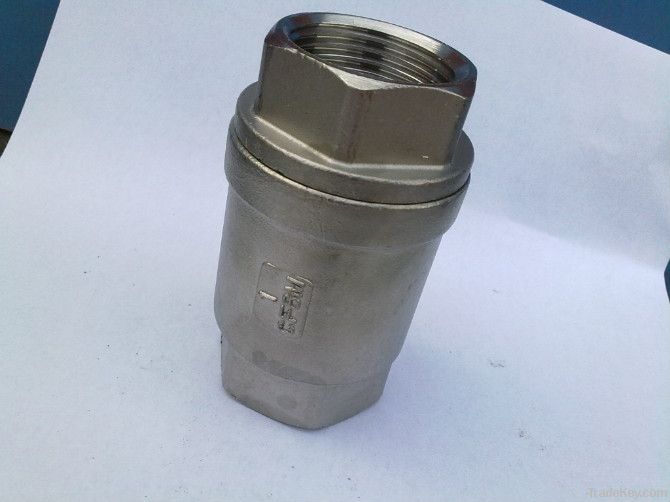 Stainless Steel Female Threaded Swing/Lift/vertical Lift Check Valve