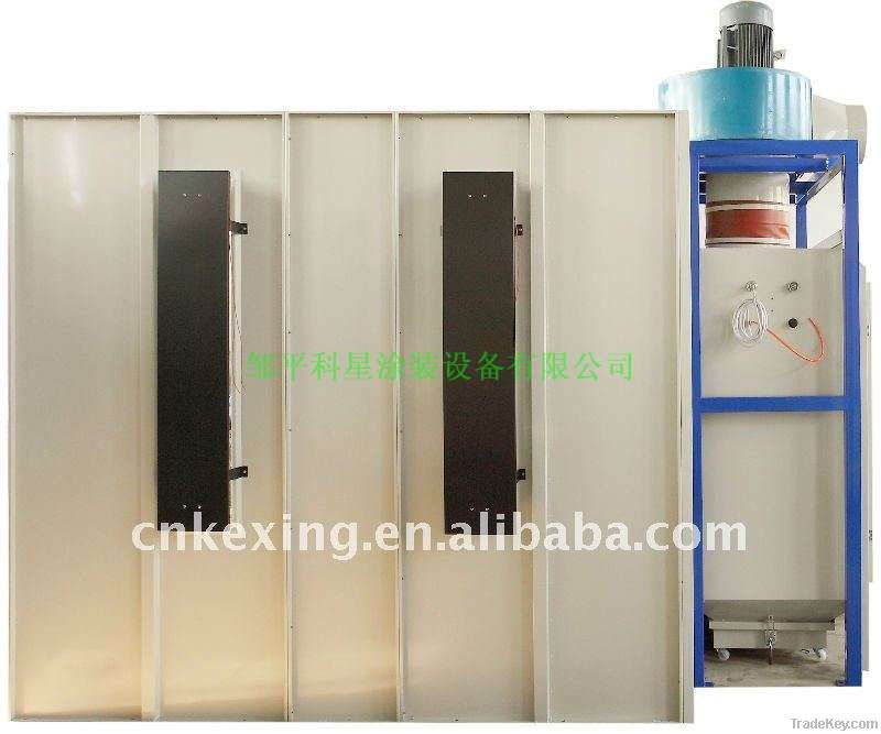 KX-6200C fast color change POWDER COATING BOOTH