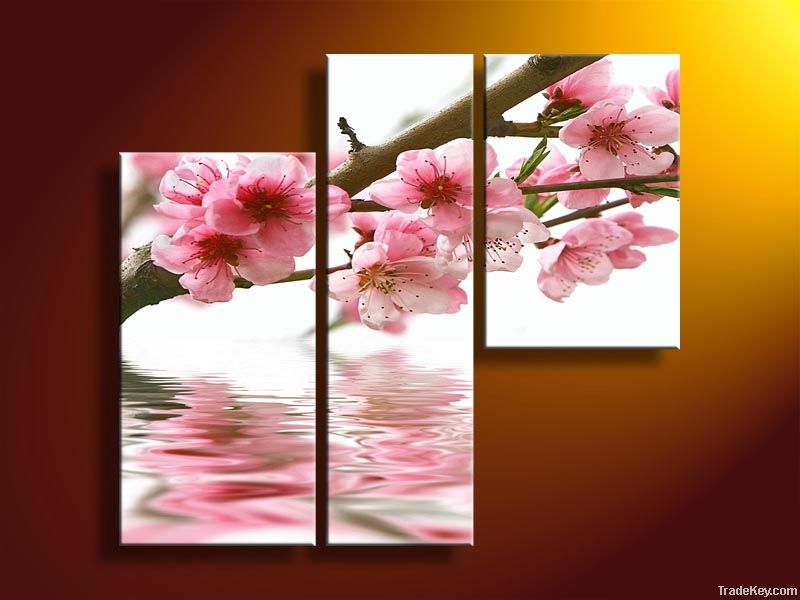 beautiful scenery flower oil paintings/canvas painting