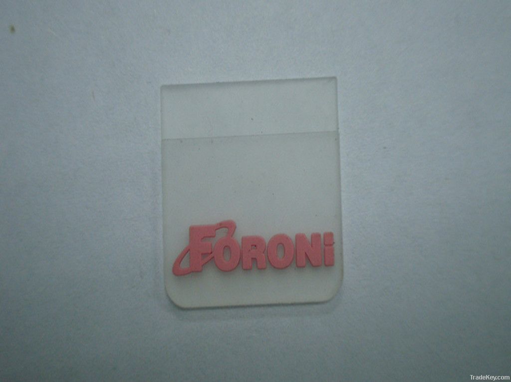 China silicone badge