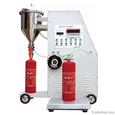 DCP fire extinguisher refilling machine