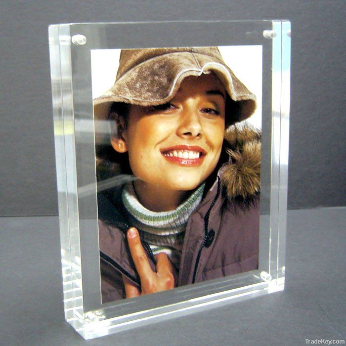 Acrylic photo frame