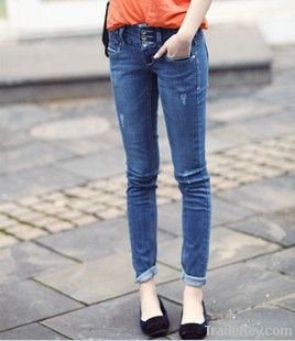 Fashion wholesale jeans in stock