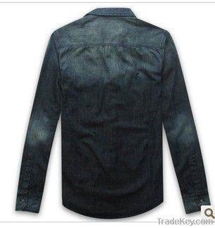 Autumn mens long sleeve shirts