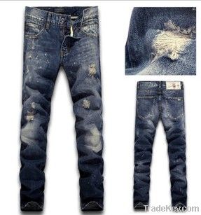 mens low waist denim jeans