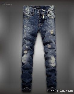 mens low waist denim jeans