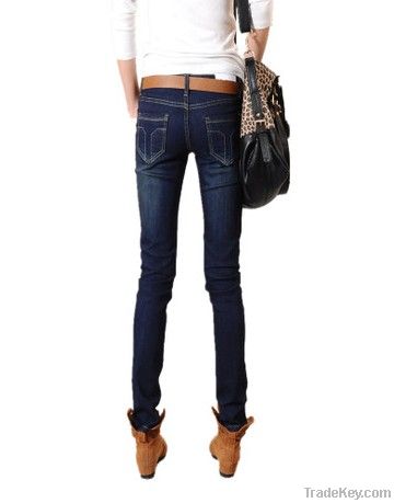 Fashion women trendy jeans