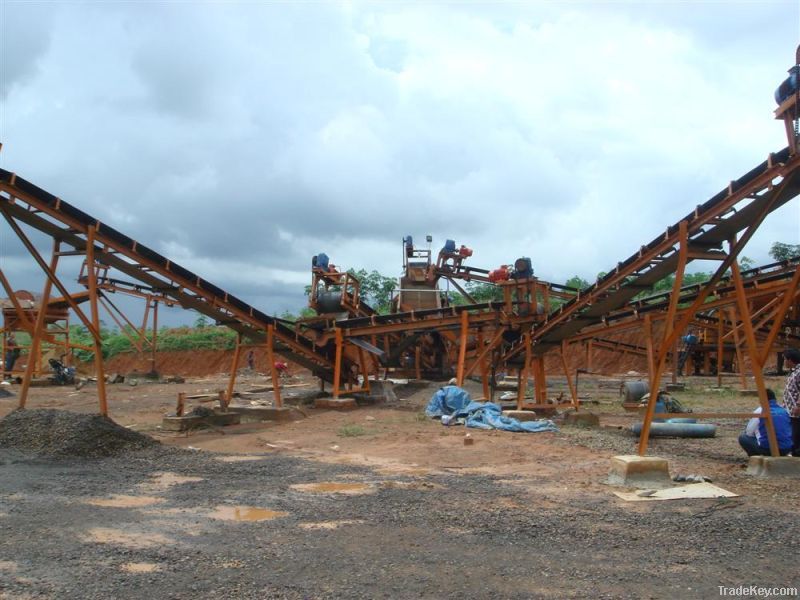 Complete stone production line