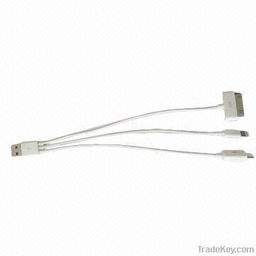 3-in-1 USB/microUSB Cable