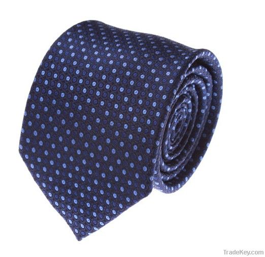 Silk jacquar necktie