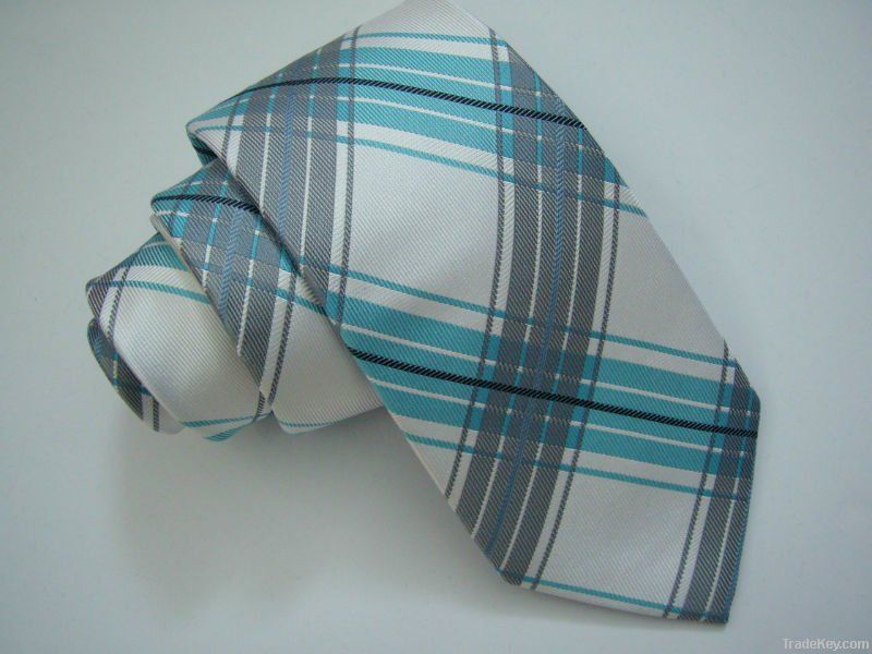 Silk jacquar necktie