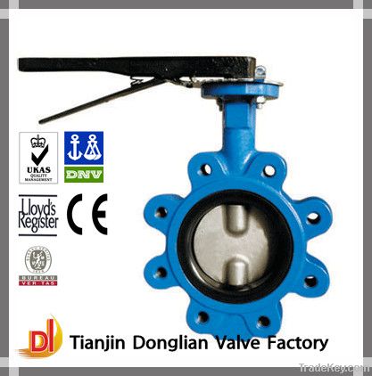 double shaft butterfly valve