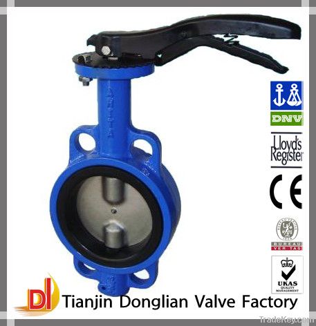 double shaft butterfly valve
