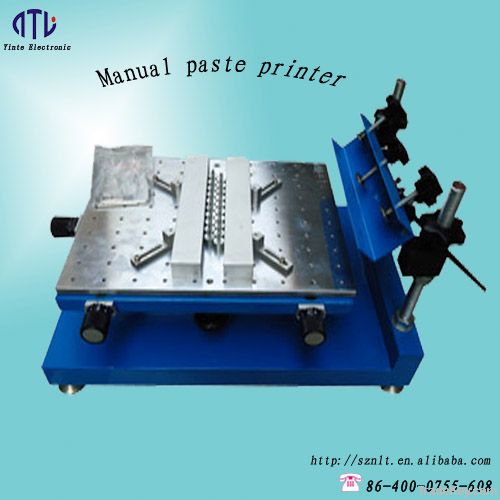manual stencil printing machine