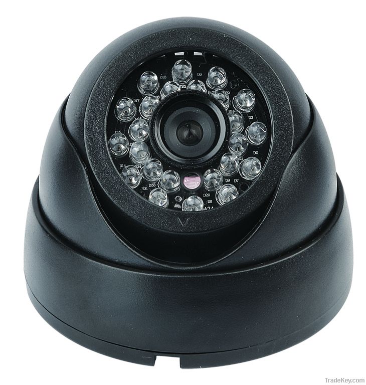 QF-802B Hot -sale Color CCD IR Infrared LED Dome CCTV Camera