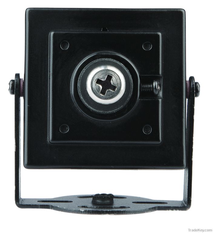 QF-501B Color CCD Box style Pinhole lens Mini CCTV Camera