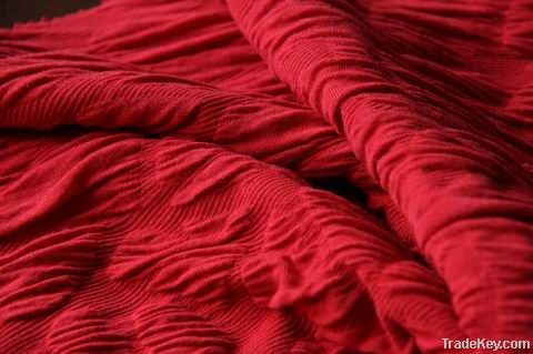 Jacquard knitting fabric