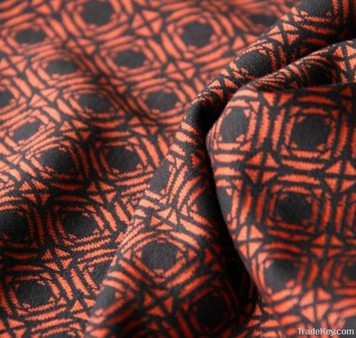 Jacquard knitting fabric