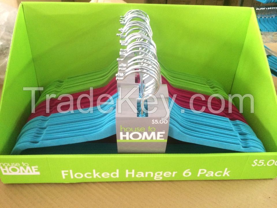 New Fashion velvet clothes hangers/scarf hanger/Hot selling