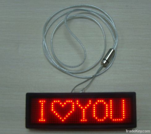 (Direct Manufacturer) 2012New led scrolling message boad, led name card