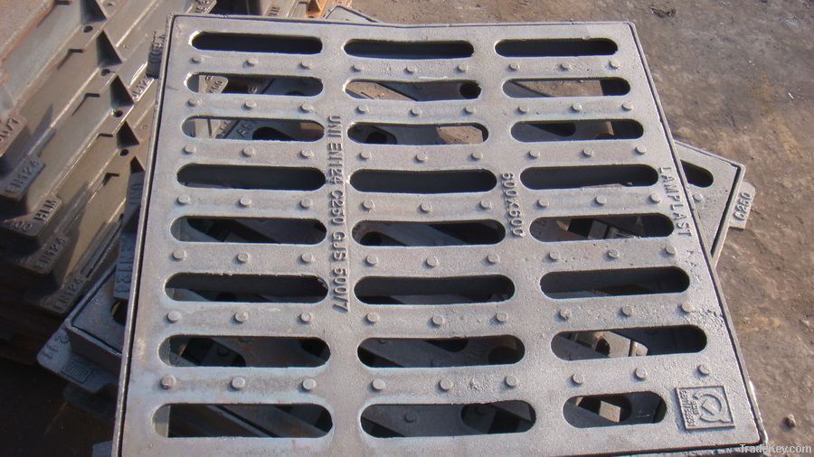 ductile iron manhole cover and grating