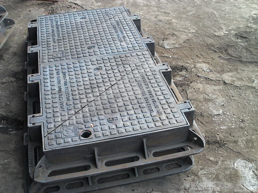 ductile iron manhole cover and grating