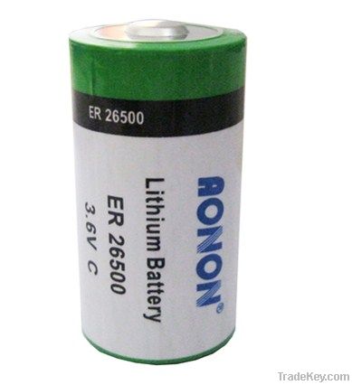 AONON C Size ER26500 ER26500M 3.6V Li/socl2 battery cell