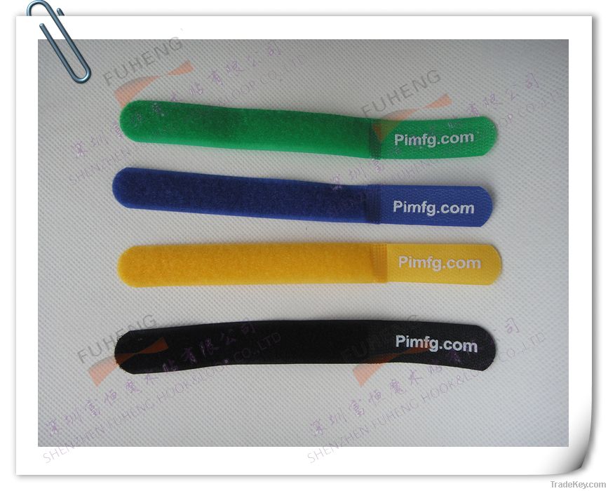 Printed Velcro cable ties