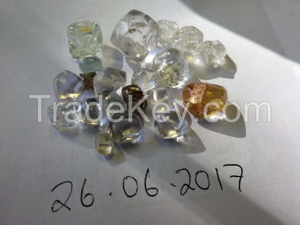 Rough Uncut Diamonds