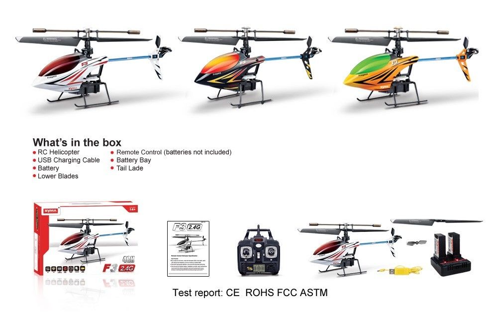 3CH R/C helicopter