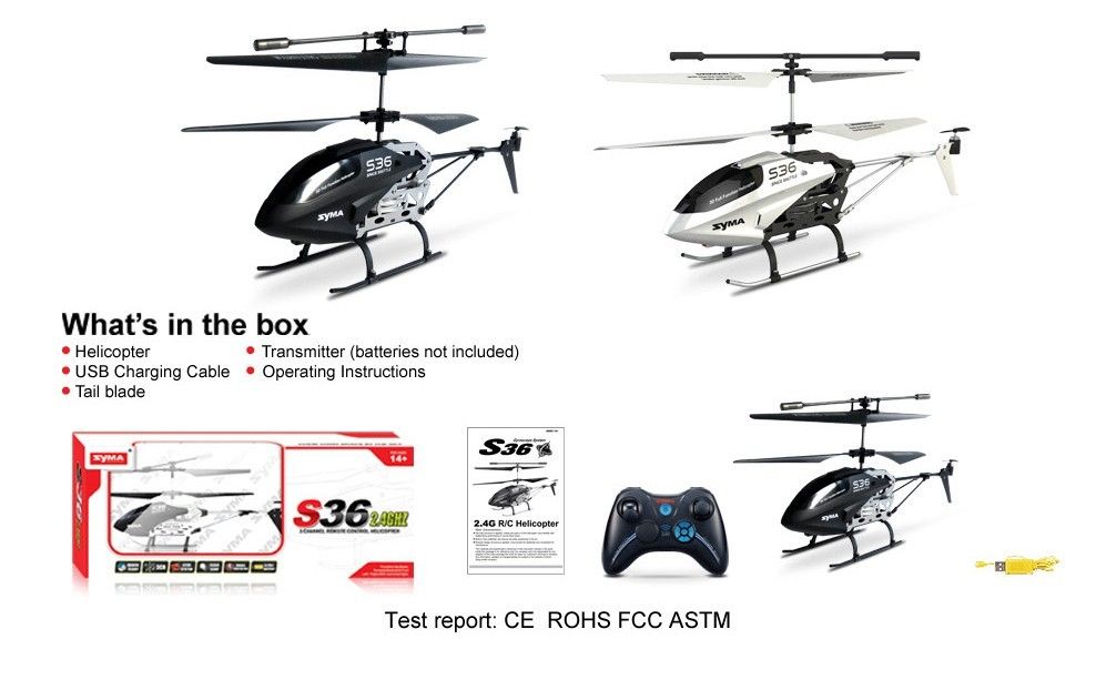 3.5 -channel 2.4G Alloy helicopter