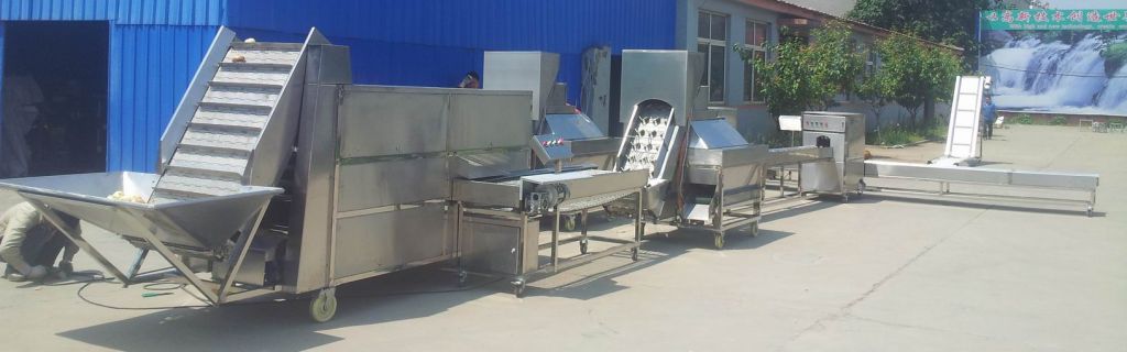 The specification of SQY-YB--Automatic onion manufacture running water facility