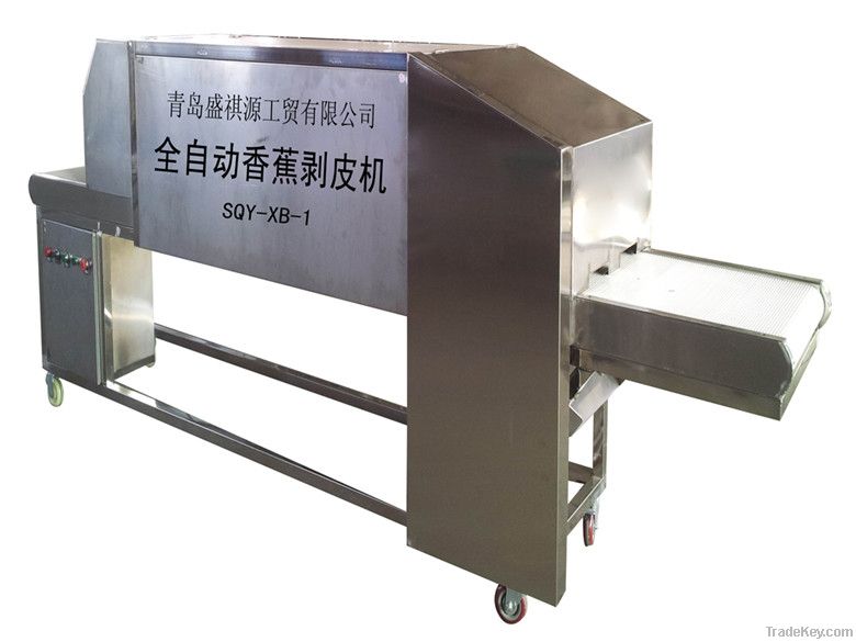 automatic banana cutting and peeling machines